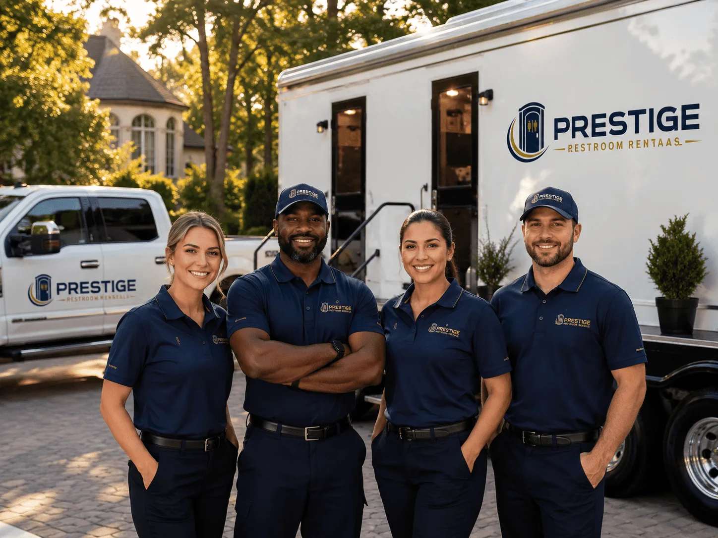 Trusted Luxury Portable Restrooms company in Corapeake, NC